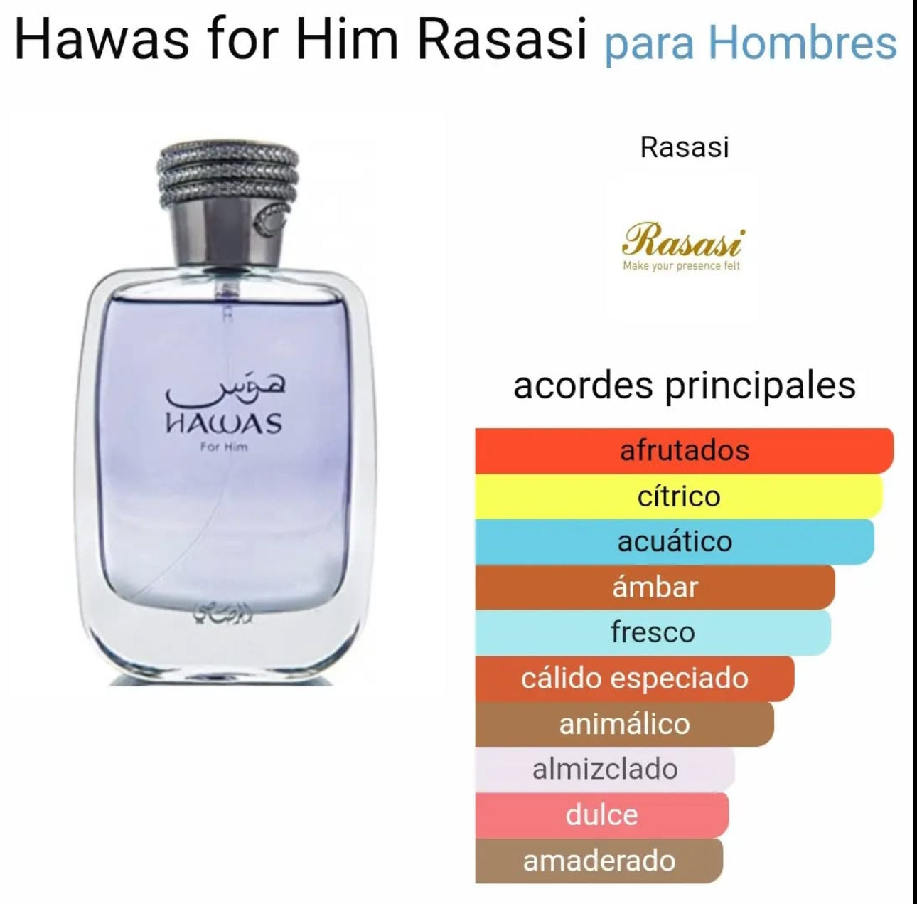 Hawas for Him de Rasasi