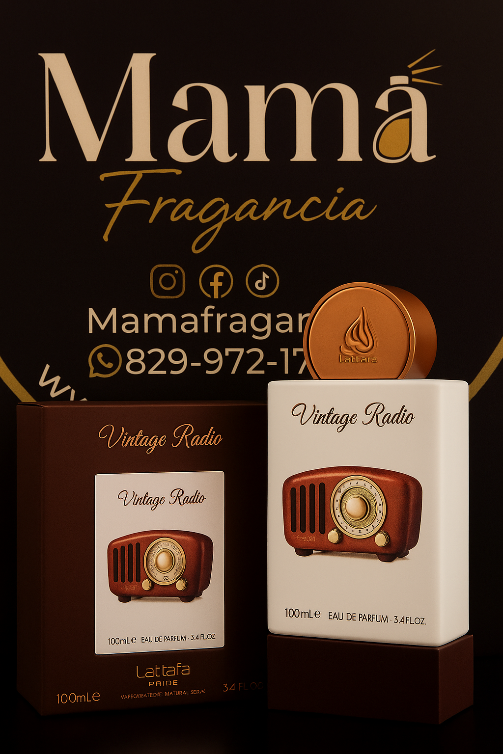 Vintage Radio Lattafa (100ml)