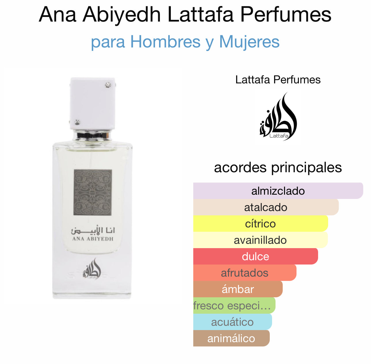 Ana Abiyedh de Lattafa *(Unisex)*