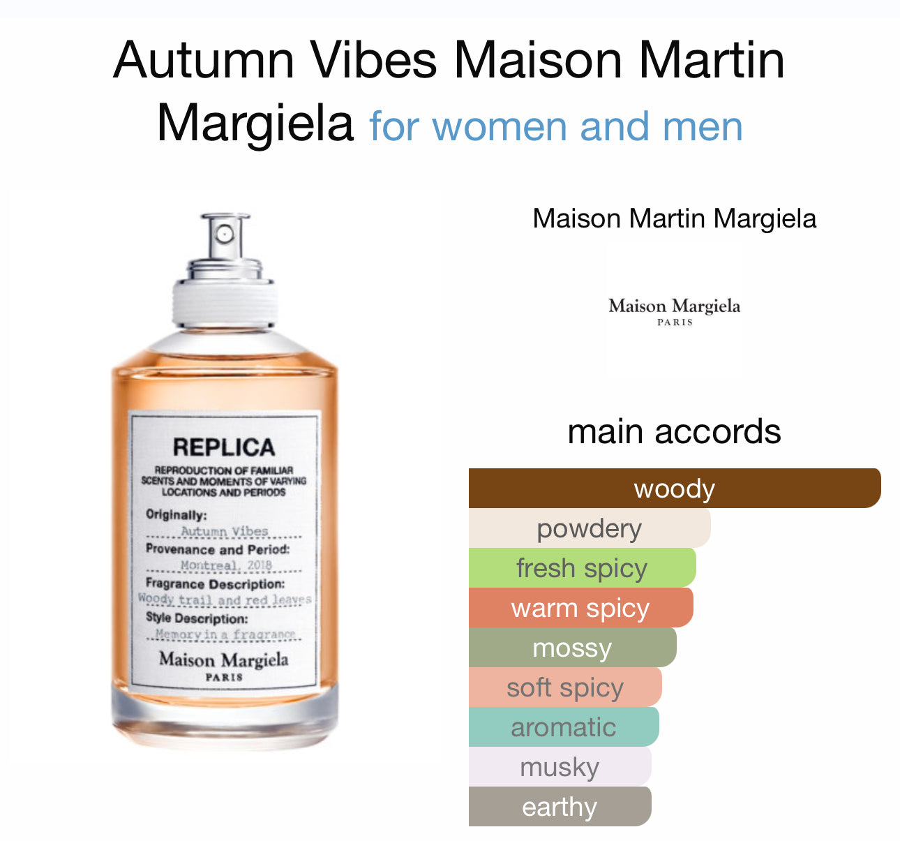 Autumn Vibes de Maison Martin Margiela