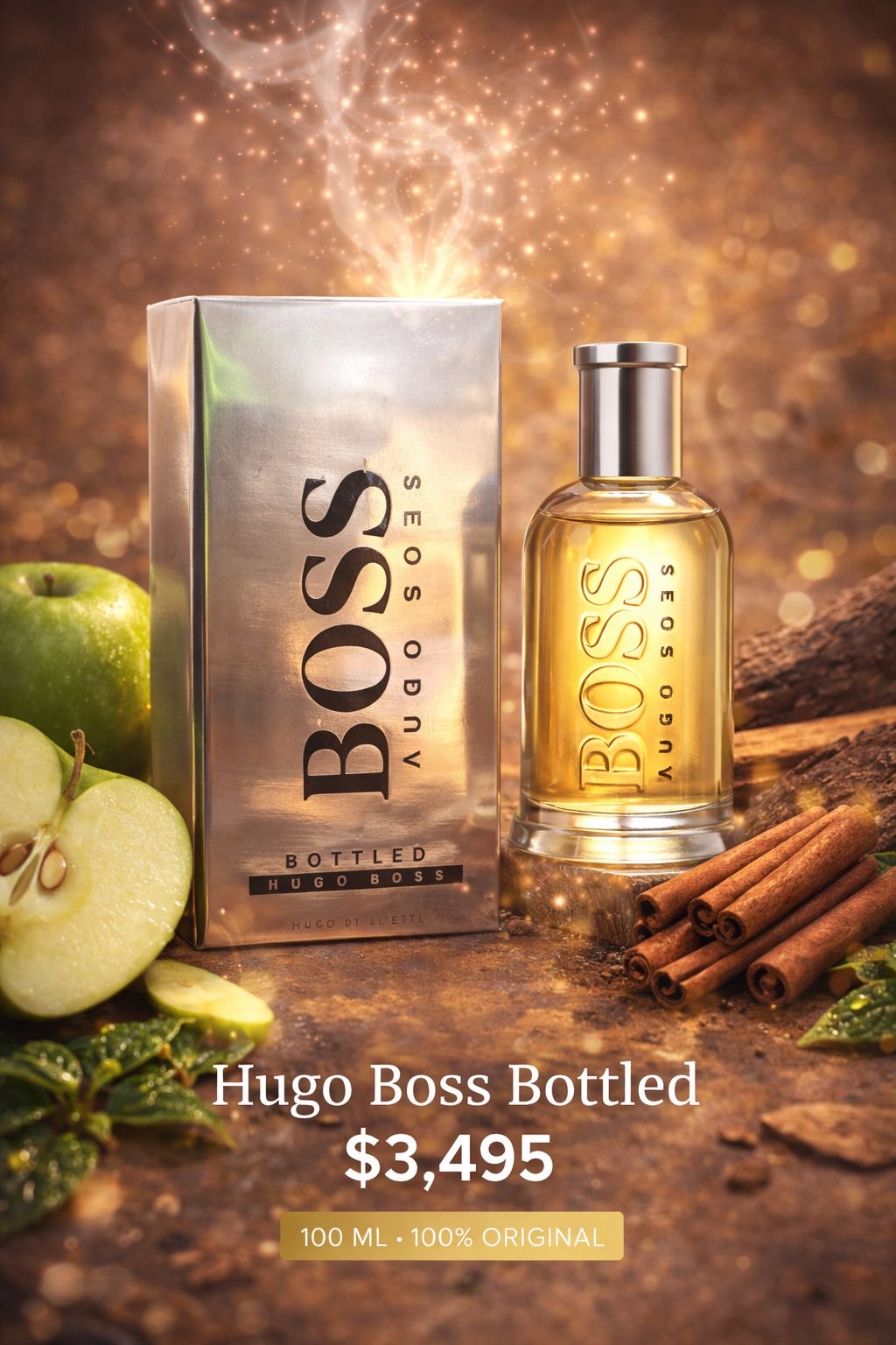 HUGO BOSS BOTTLED
💰*RD$3,495*
📦 Perfumes 100% Originales y Garantizados
Nada de copias. Nada de cuentos.