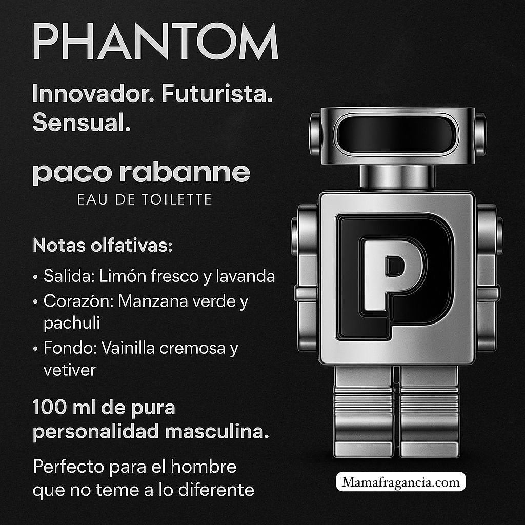 Phantom de Paco Rabanne Eau de Toilette (100 ml)