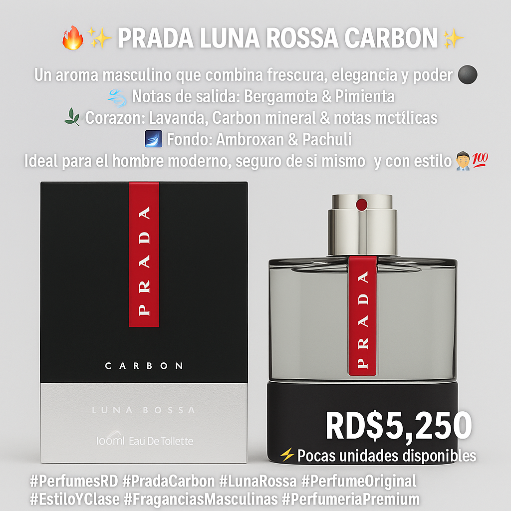 🔥✨ Prada Luna Rossa Carbon ✨🔥