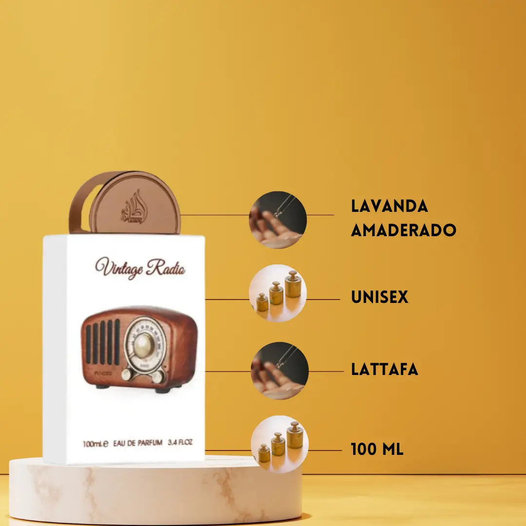 Vintage Radio Lattafa (100ml)