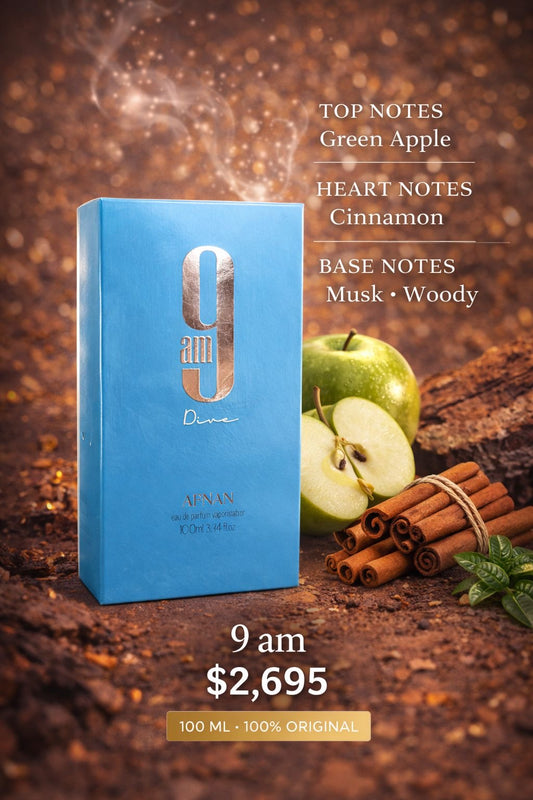 9am AFNAN
💰*RD$2,695*

📦 Perfumes 100% Originales y Garantizados
Nada de copias. Nada de cuentos.