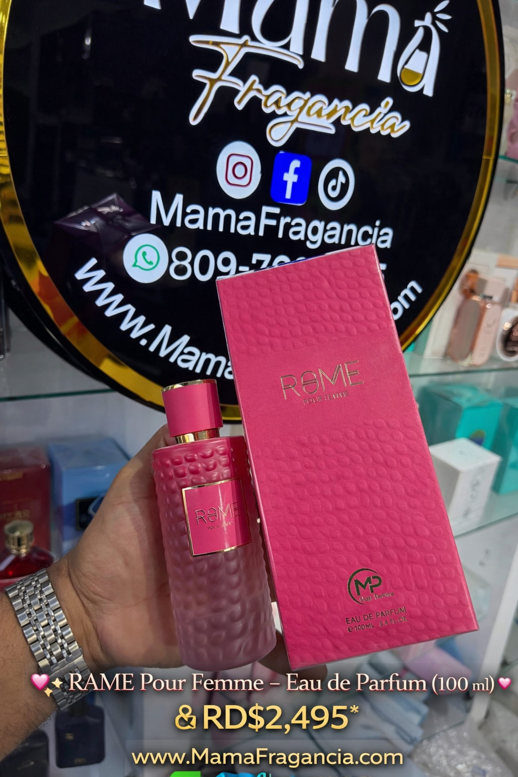 💖✨ RAME Pour Femme – Eau de Parfum (100 ml) ✨💖

*💰RD$2,495*