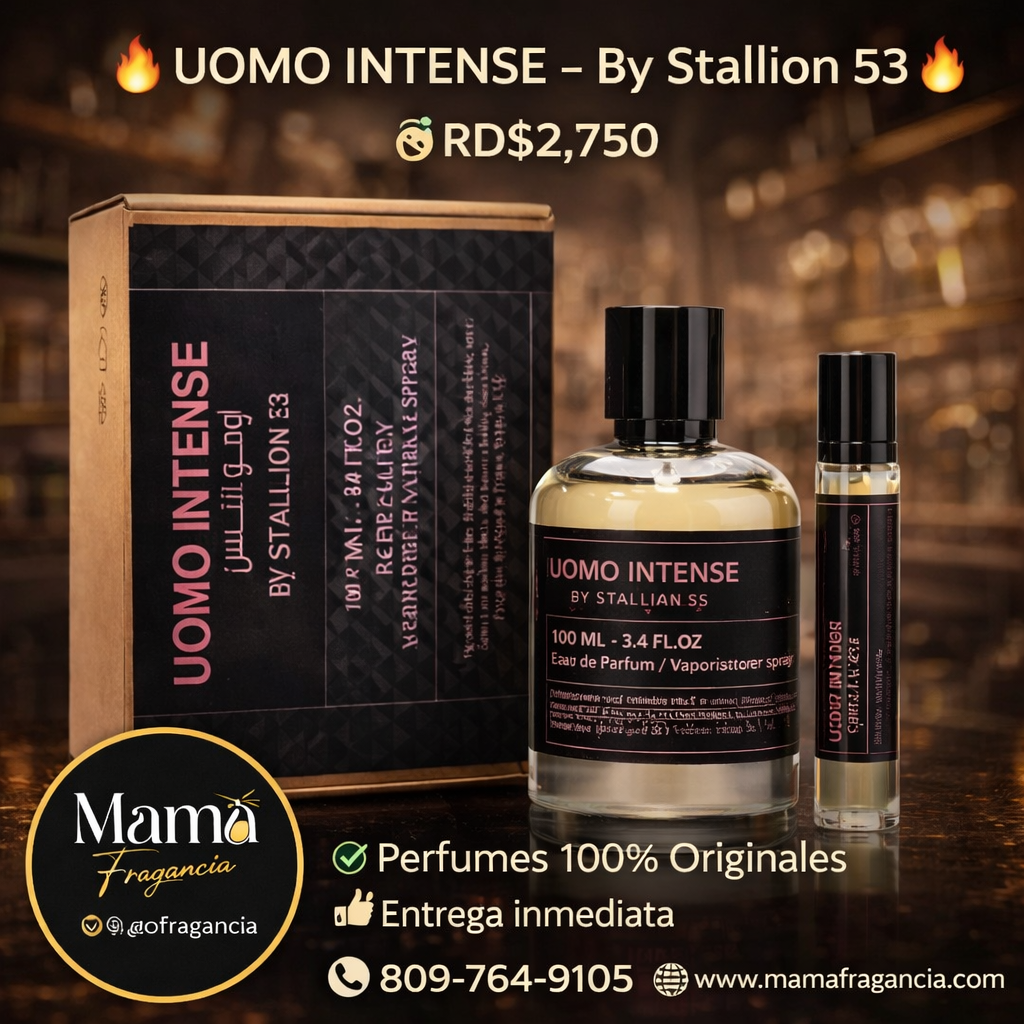 🔥 UOMO INTENSE – By Stallion 53 🔥
💰RD$2,750