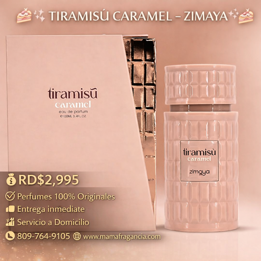 🍰✨ TIRAMISÙ CARAMEL – ZIMAYA ✨🍰
💰RD$2,995