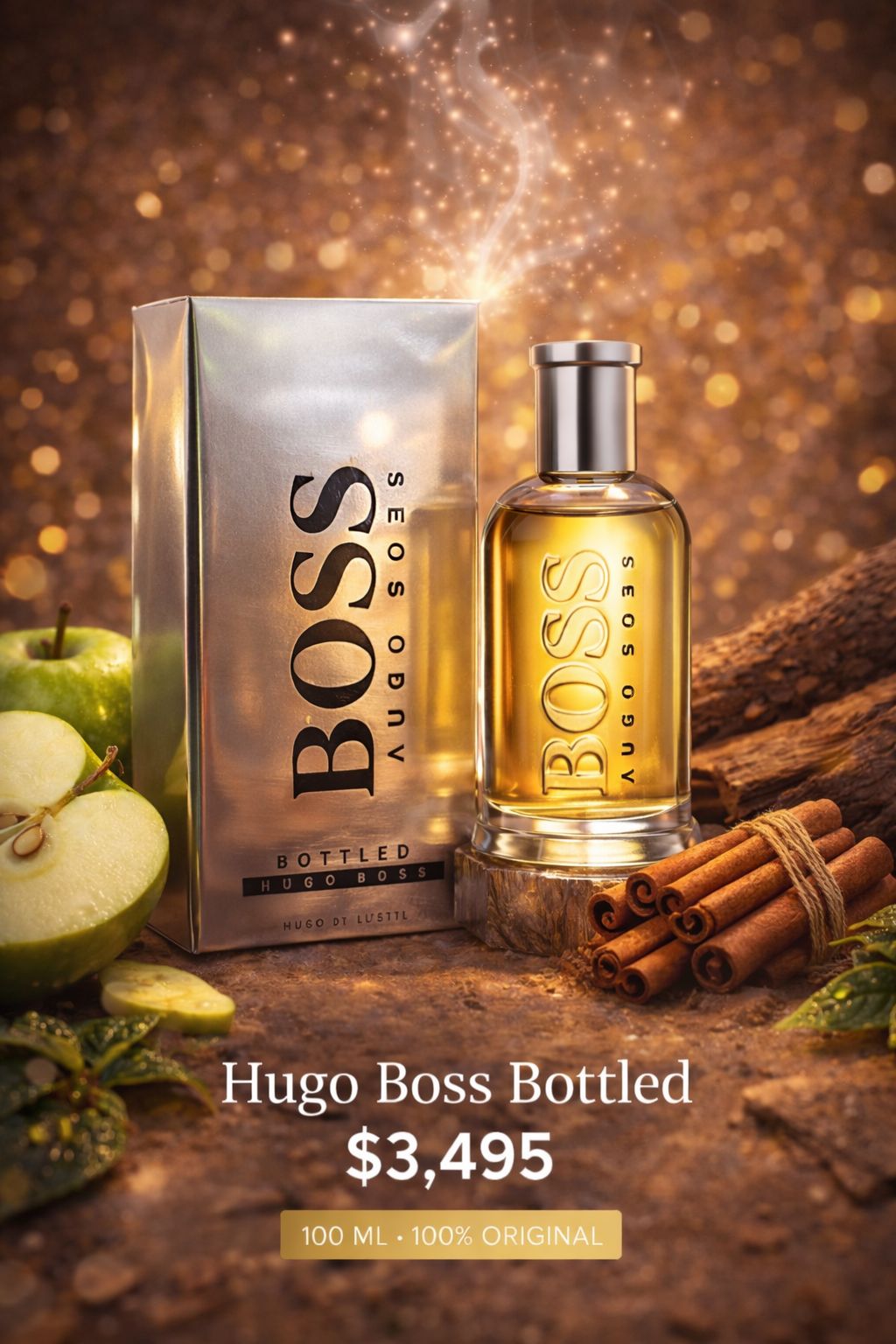 HUGO BOSS BOTTLED
💰*RD$3,495*

📦 Perfumes 100% Originales y Garantizados
Nada de copias. Nada de cuentos.