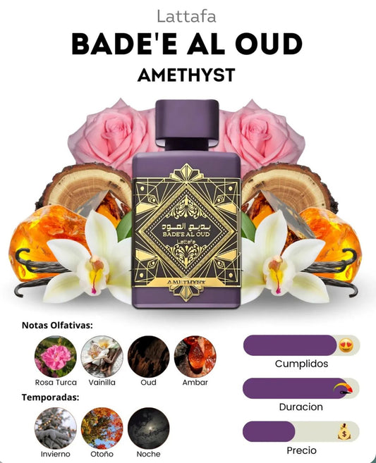BADE’E AL OUD AMETHYST LATTAFA