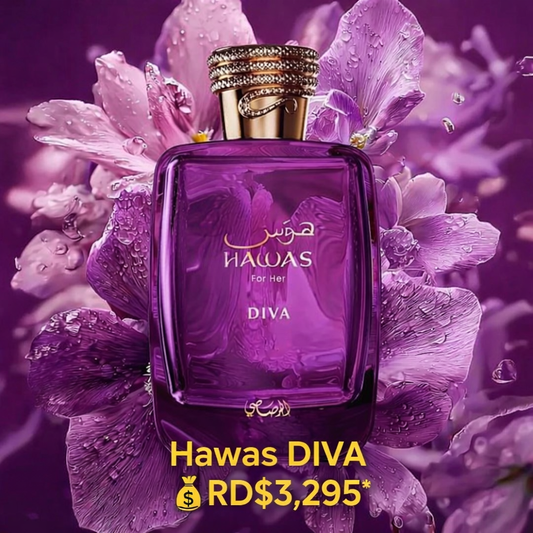 Hawas DIVA
💰*RD$3,295*

📦 Perfumes 100% Originales y Garantizados
Nada de copias. Nada de cuentos.