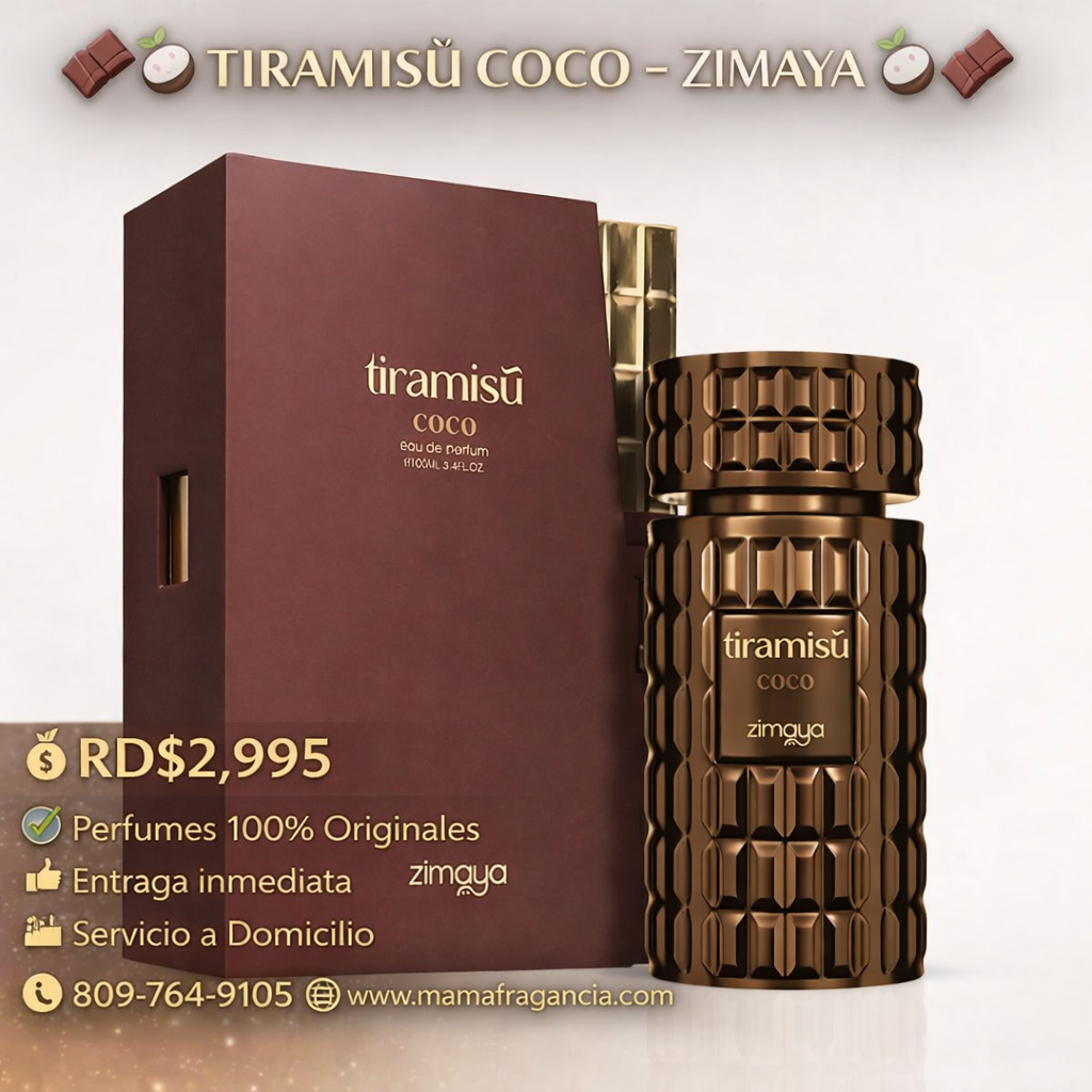🍫🥥 TIRAMISÙ COCO – ZIMAYA 🥥🍫
💰RD$2,995