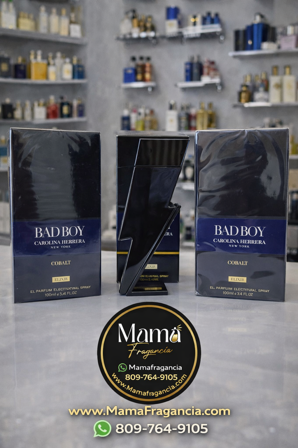 🔵 BAD BOY COBALT ELIXIR – Carolina Herrera 🔥⚡️
💰RD$6,295
