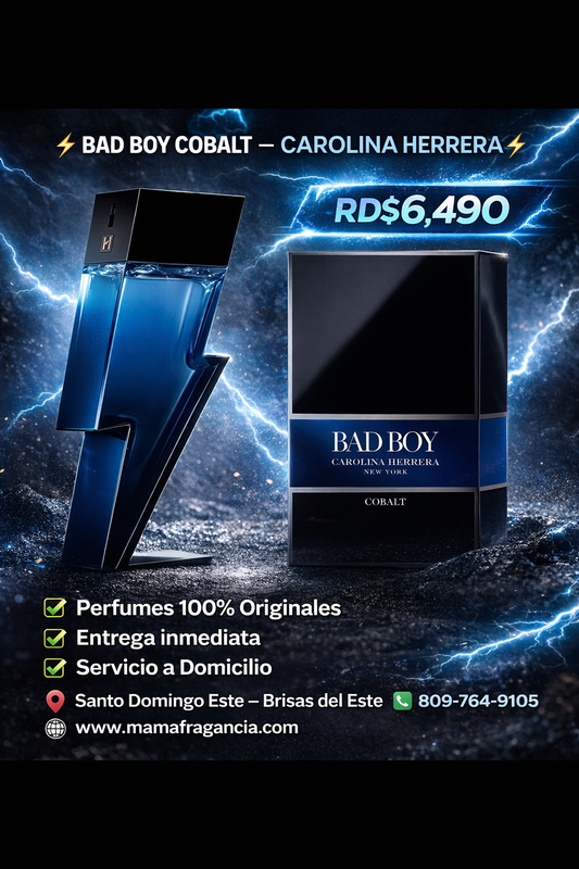 ⚡ Bad Boy Cobalt – Carolina Herrera ⚡
💰RD$6,490