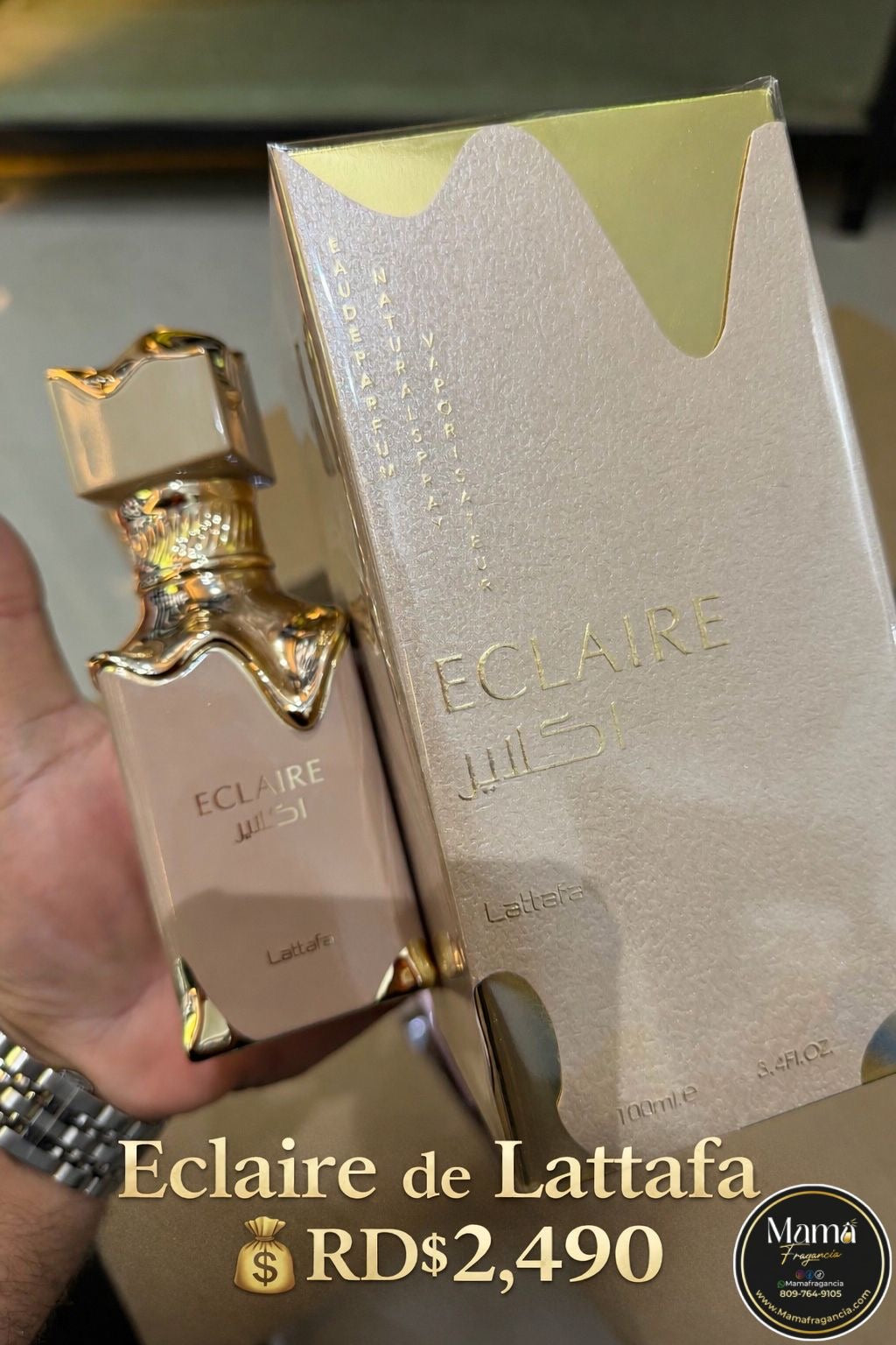 ECLAIRE de Lattafa
💰*RD$2,490*