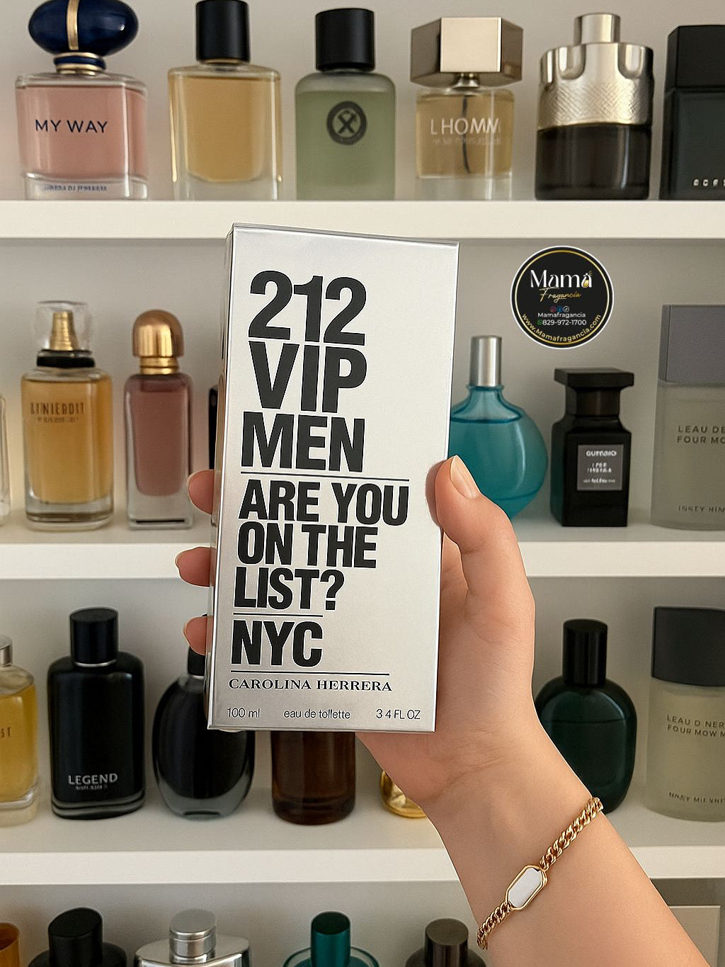 ✨ 212 VIP Men – Carolina Herrera (100ml) ✨