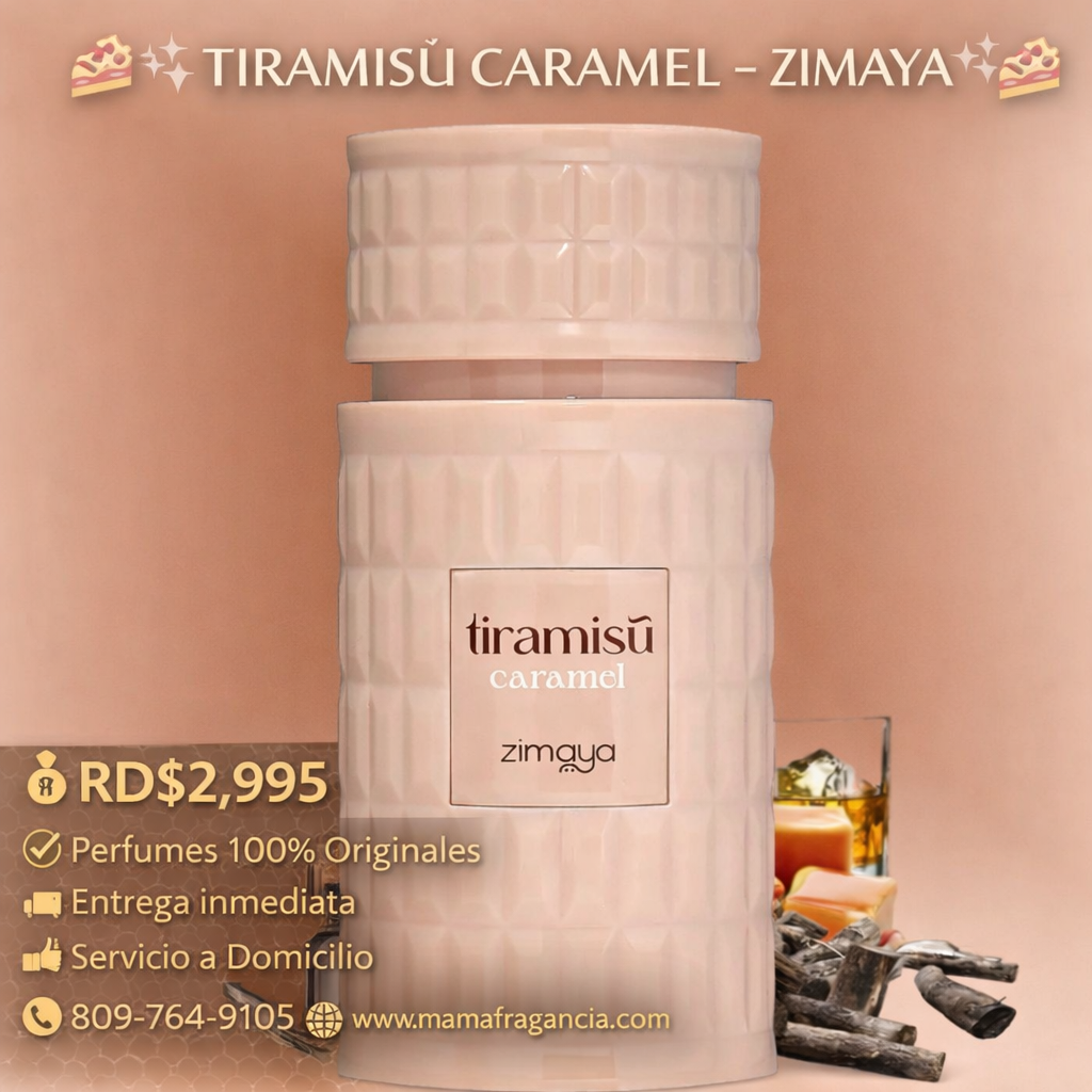 🍰✨ TIRAMISÙ CARAMEL – ZIMAYA ✨🍰
💰RD$2,995