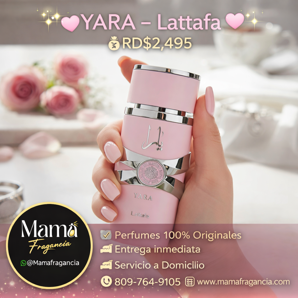 ✨💗 YARA – Lattafa 💗✨
💰RD$2,495