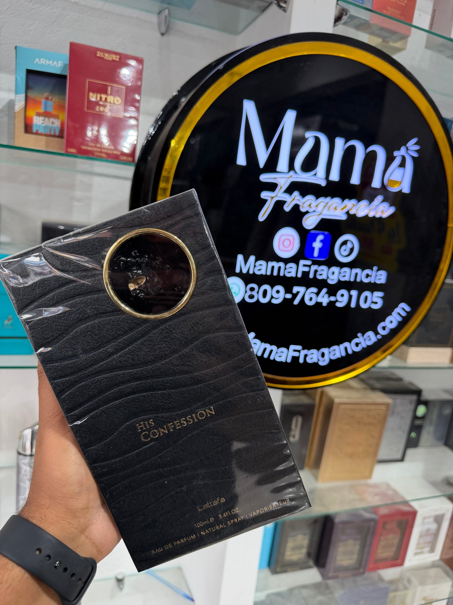 🖤✨ His Confession – Lattafa | Eau de Parfum ✨🖤
💰 Disponible en Mama Fragancia

💰RD$2,995