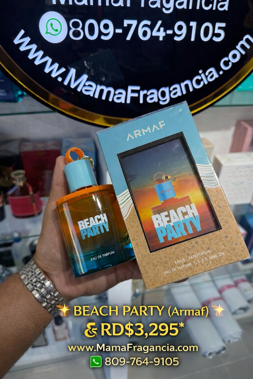 ✨BEACH PARTY (Armaf)✨
*💰RD$3,295*