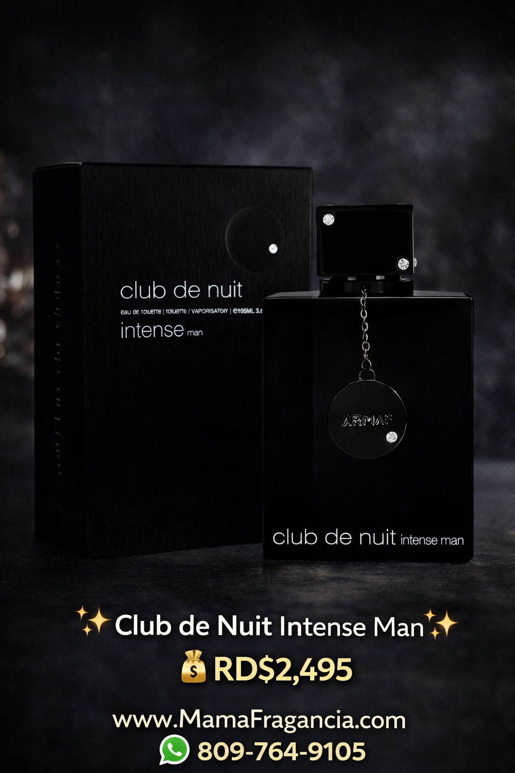 ✨ Club de Nuit Intense Man✨
💰 RD$2,000