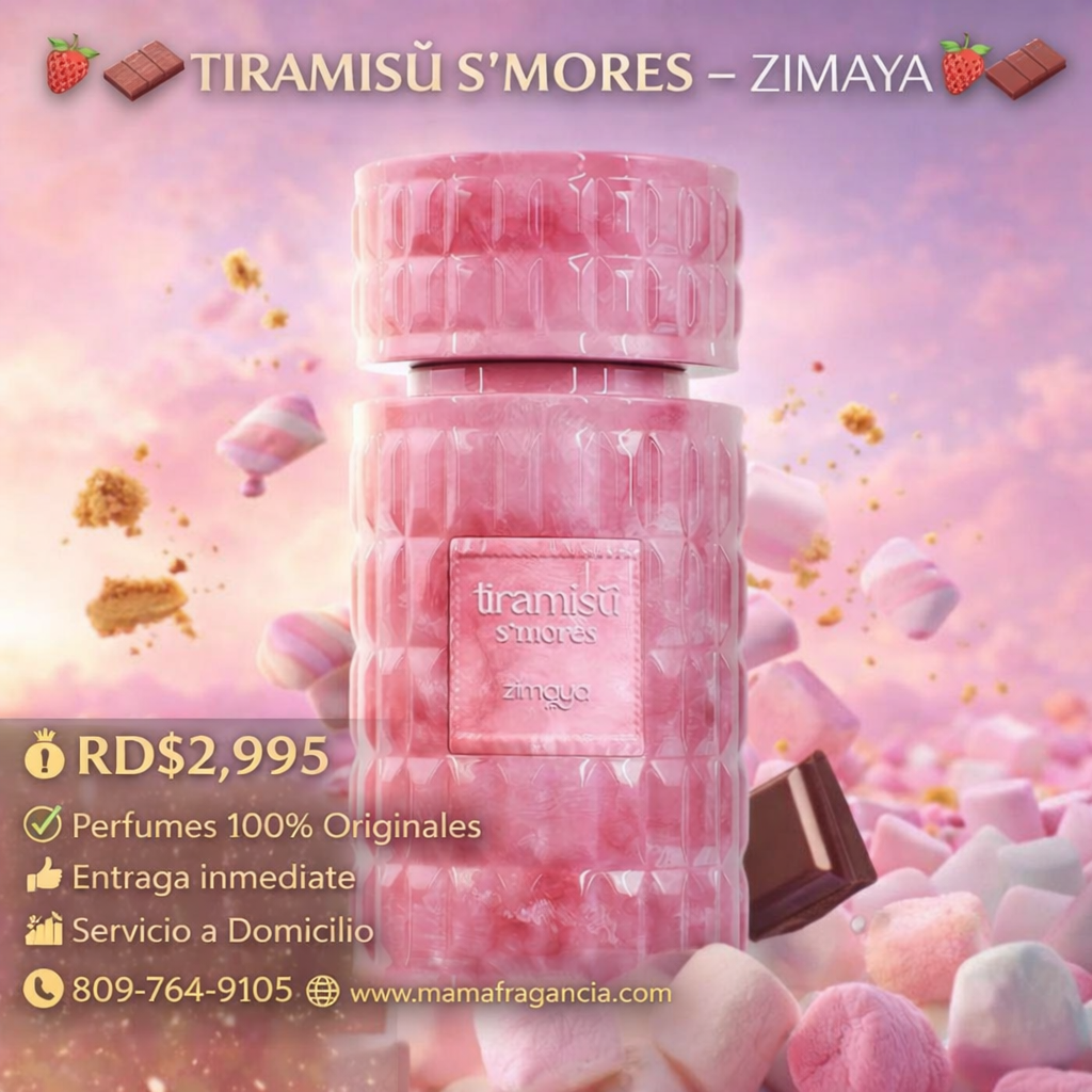 🍓🍫✨ TIRAMISÙ S’MORES – ZIMAYA ✨🍫🍓
💰RD$2,995